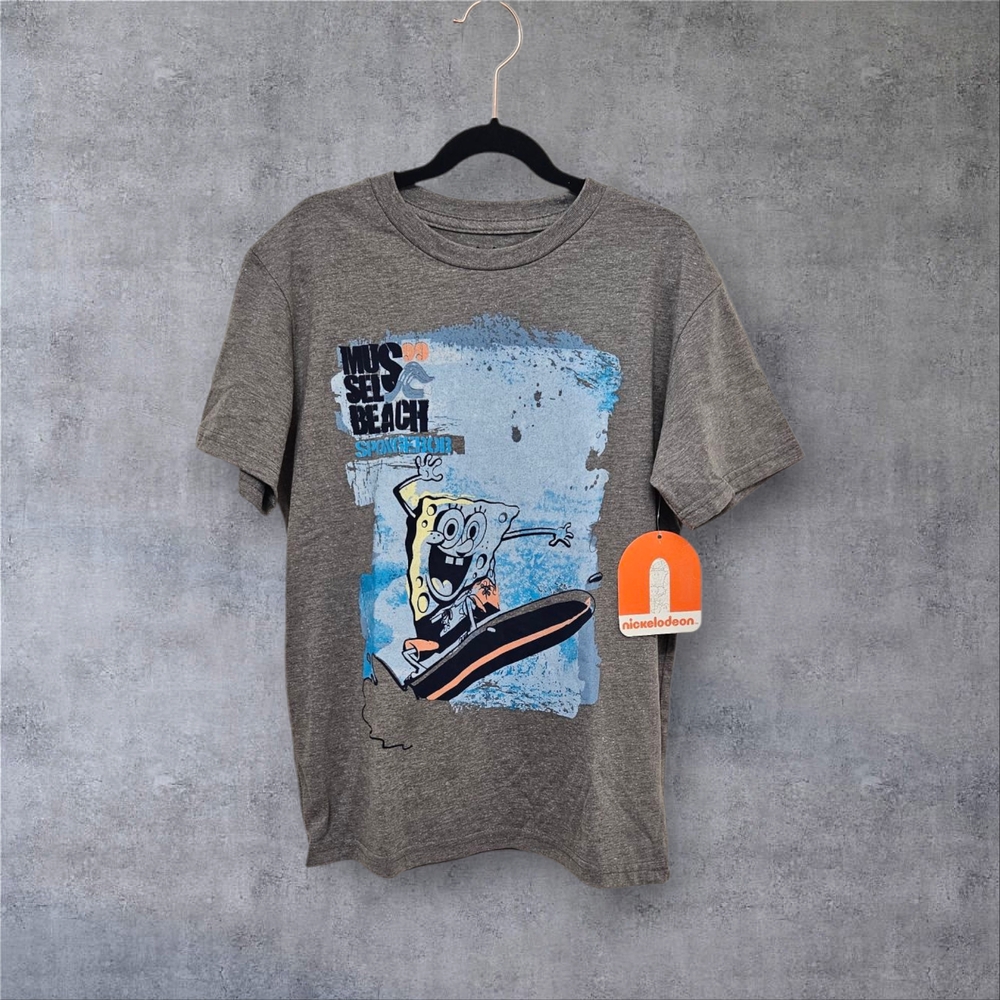 Nickelodeon Gray Graphic T-Shirt for Kids